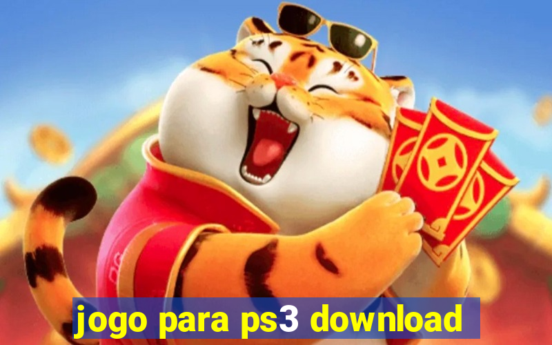 jogo para ps3 download