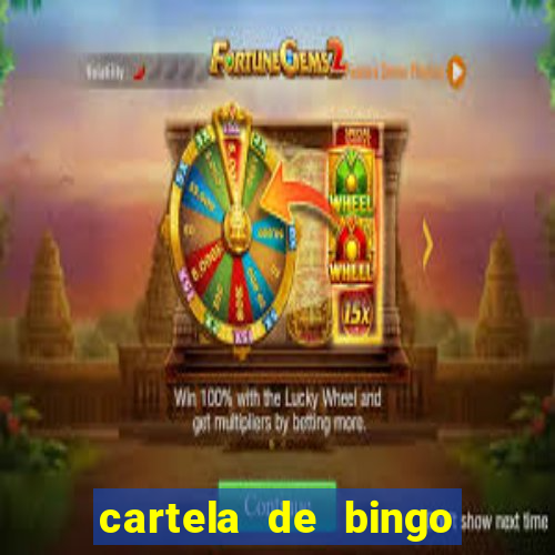 cartela de bingo ate 50 para imprimir