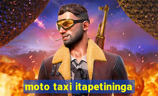 moto taxi itapetininga