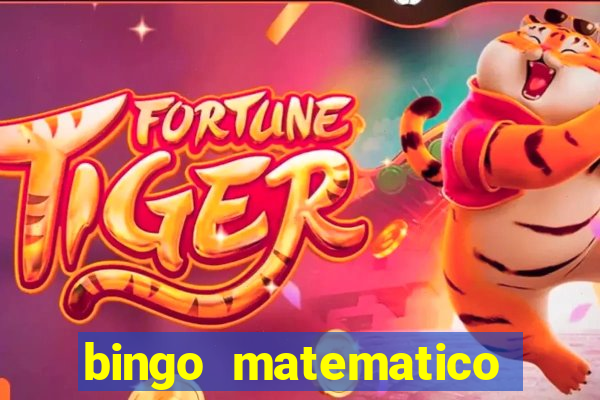 bingo matematico para ensino medio