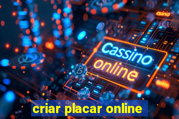 criar placar online