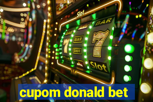 cupom donald bet