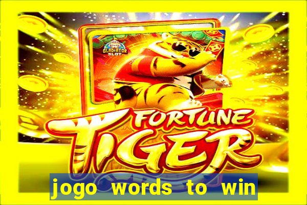 jogo words to win paga mesmo