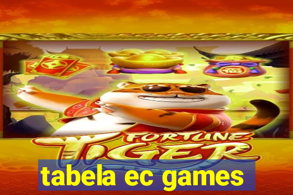 tabela ec games