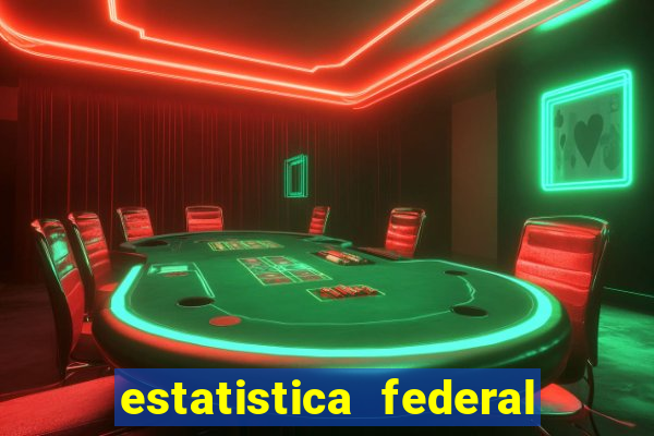 estatistica federal jogo do bicho