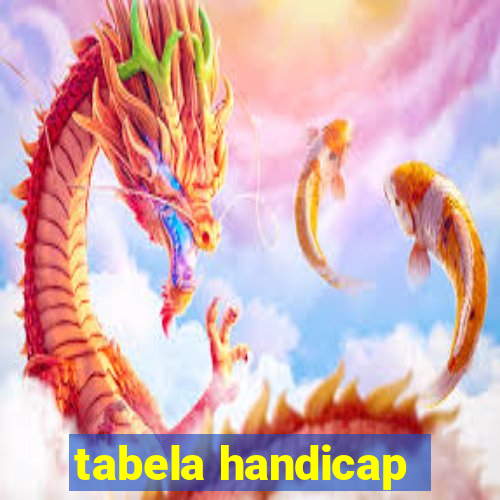 tabela handicap